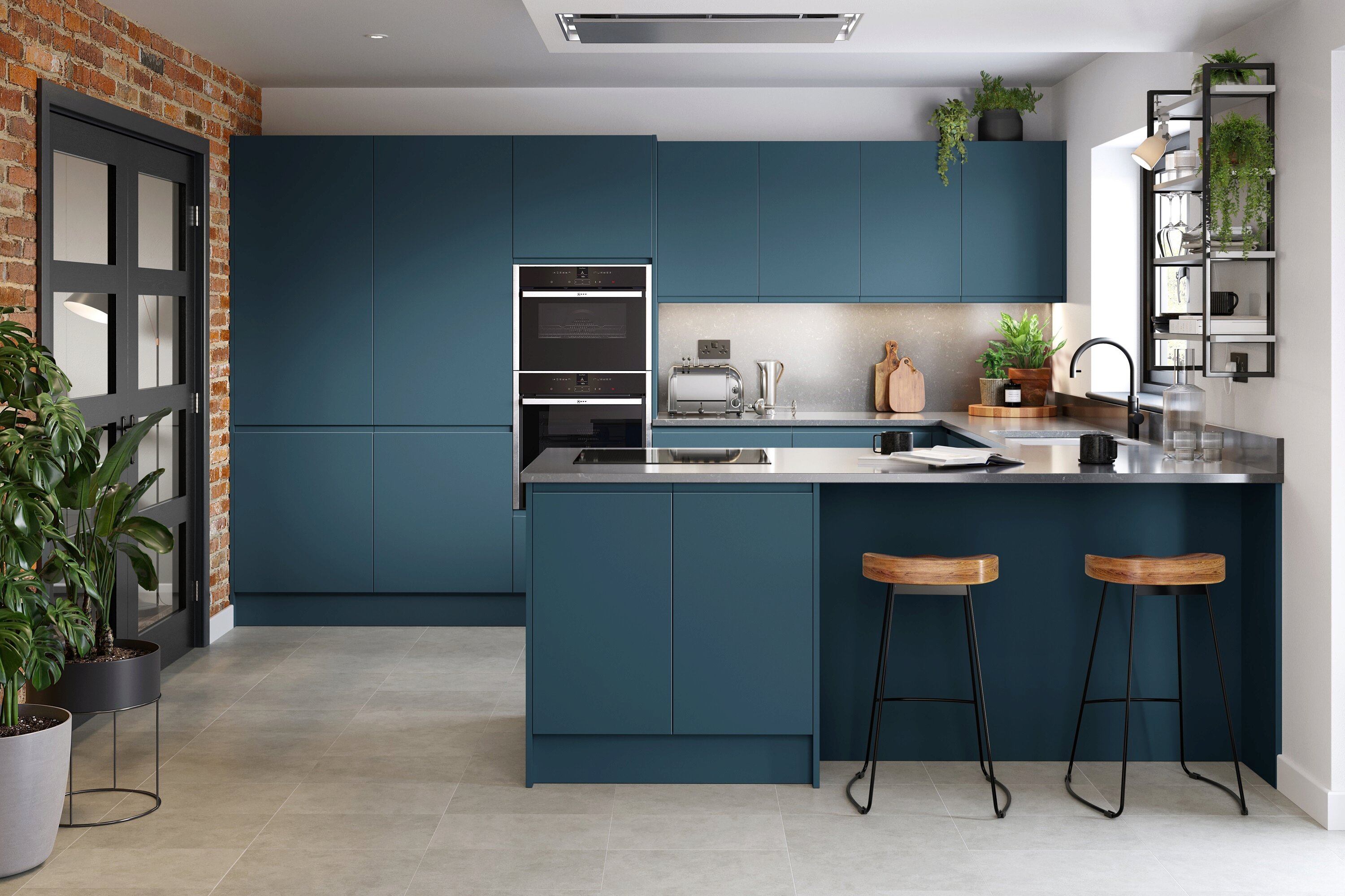 Handleless kitchens